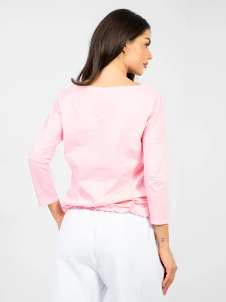 Bluza Basic Feel Good bela