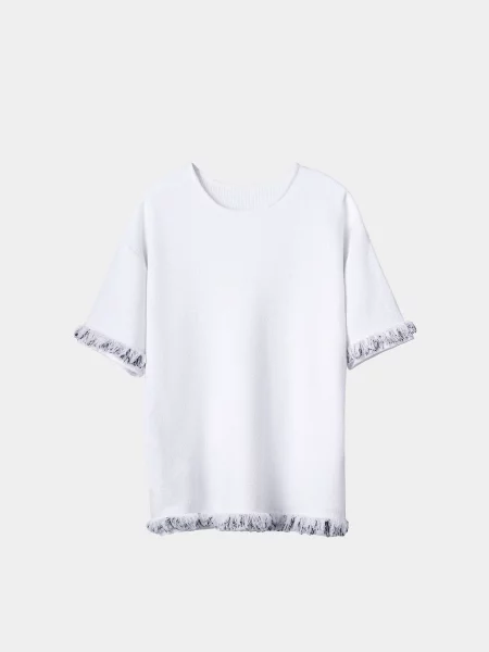 Футболка irAro бавовна/акрил білий