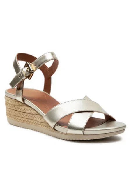 Geox Espadrilky D Ischia Corda zlatá