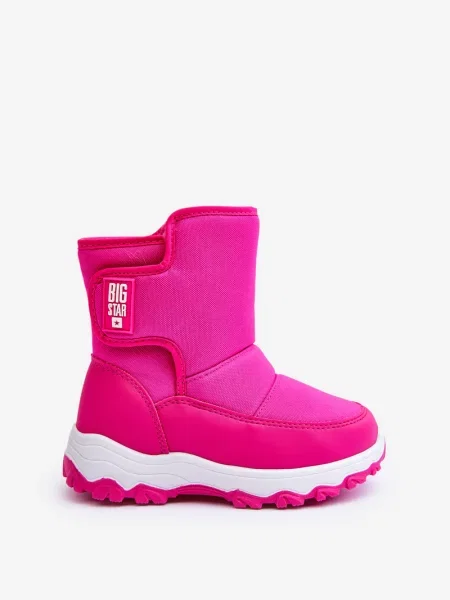Зимни обувки за сняг Big Star Shoes розово