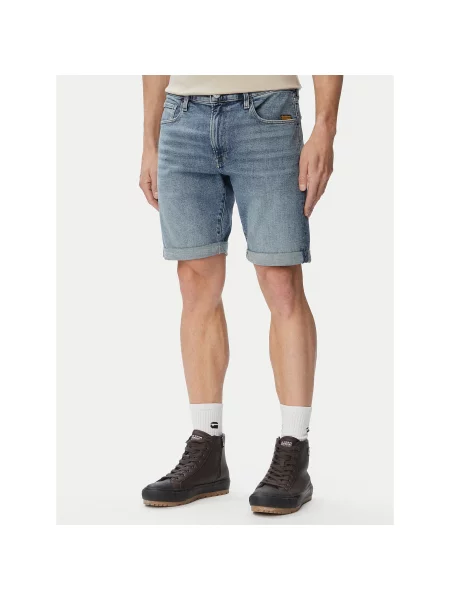 G-Star Raw Farmer rövidnadrág Regular Fit kék