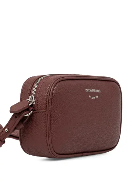 Kabelka Emporio Armani hnedá
