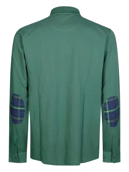 Tricou polo Sun68 cu broderie verde