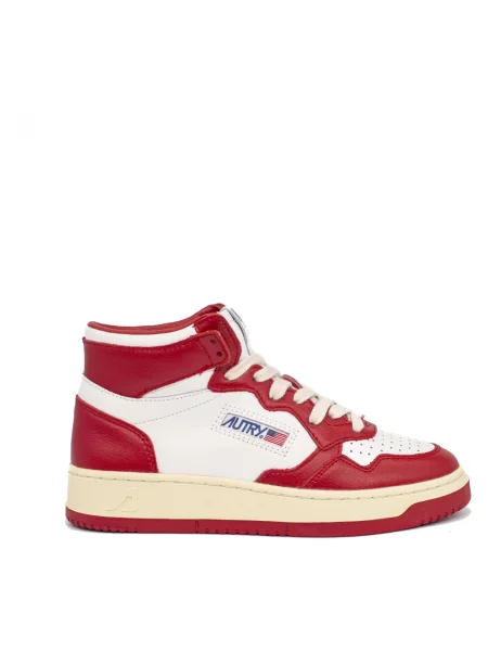 Sneakersy Autry czerwone