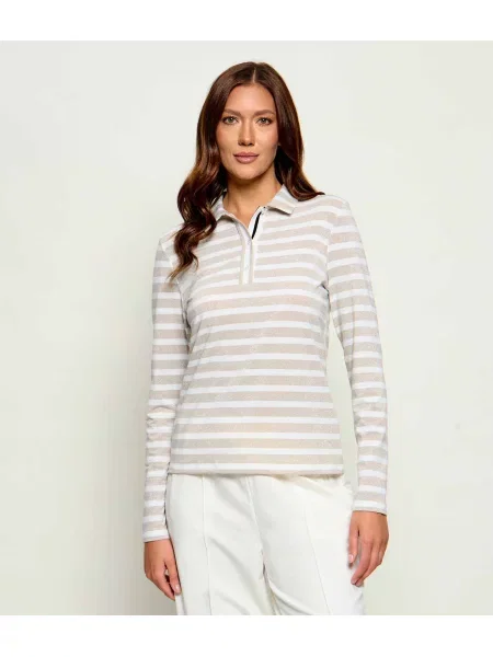 Tricou polo Marc Cain bej