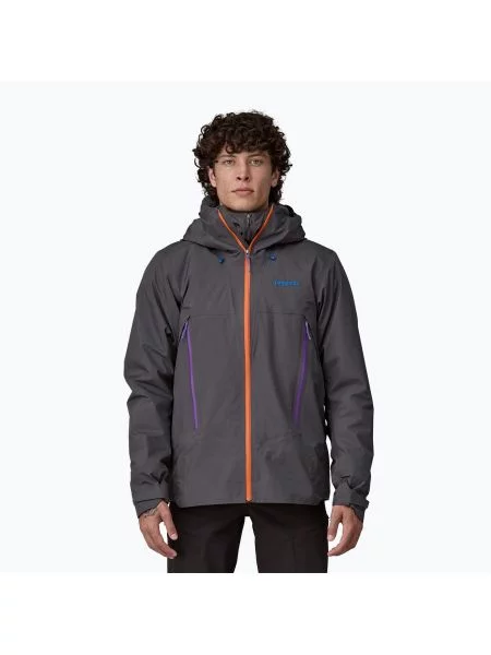 Kurtka przeciwdeszczowa Patagonia Super Free Alpine forge grey szara