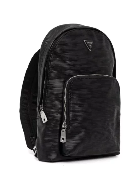 Rucsac Guess cu autograf negru