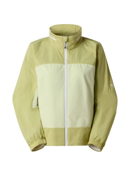 Geacă The North Face cu imagine verde
