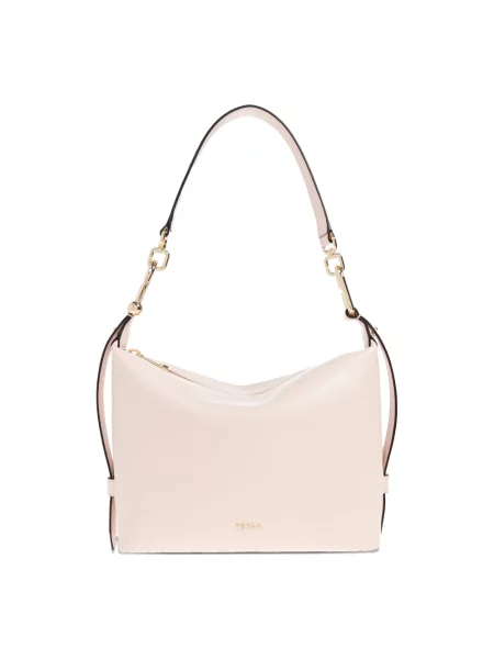Torebka hobo Furla skórzana różowa