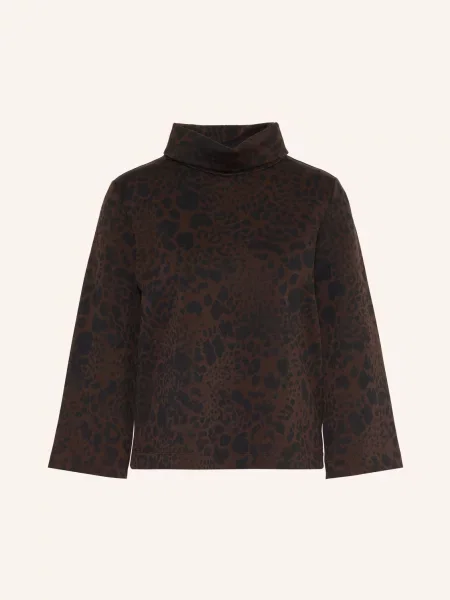 S.Oliver Black Label Mikiny tmavě hnědá černá