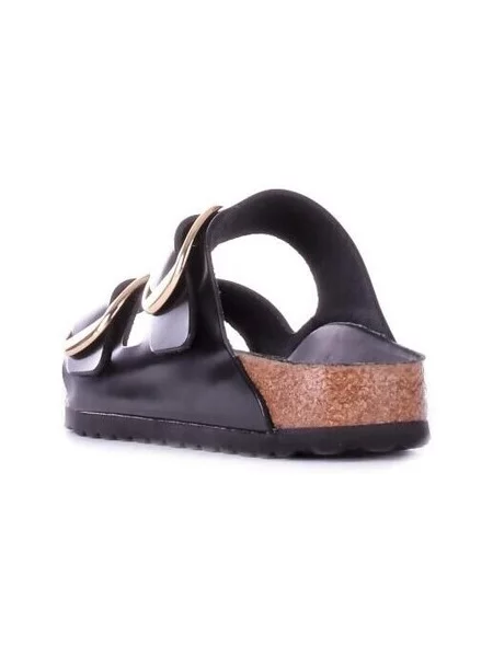 Papuci Birkenstock din piele negru