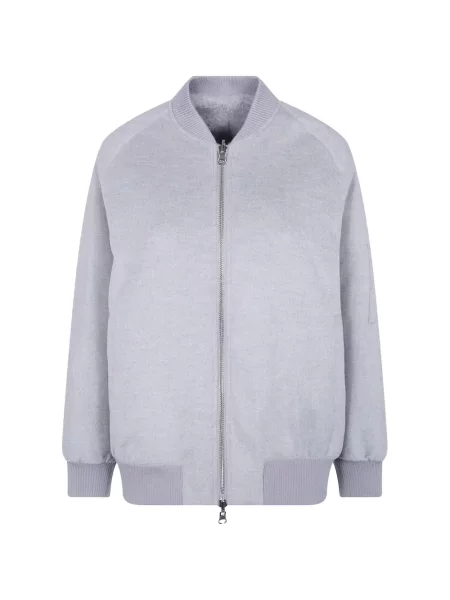 Reversibil geacă bomber Valentini 1972 cu blană gri