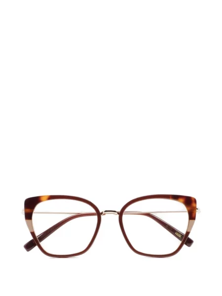 Ochelari de soare Kaleos cu imprimeu geometric maro