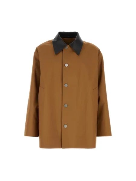 Kurtka Jil Sander brązowa