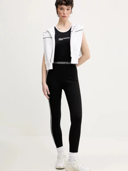 Топ Karl Lagerfeld Jeans чорний