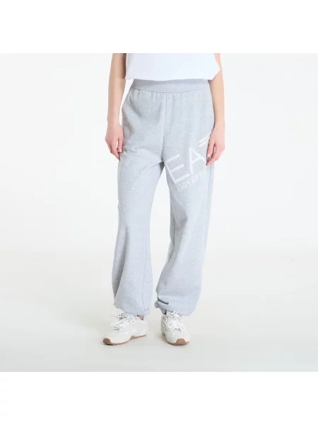 Spodnie dresowe Emporio Armani Logo Series Trouser Light Grey Melange L szare