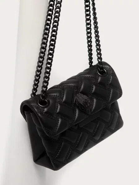 Torebka Kurt Geiger London skórzana czarna