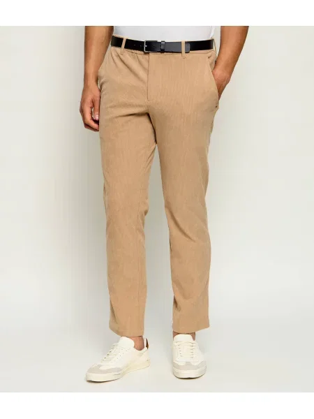Bogner Pantaloni chino Barny | catifea reiată bej