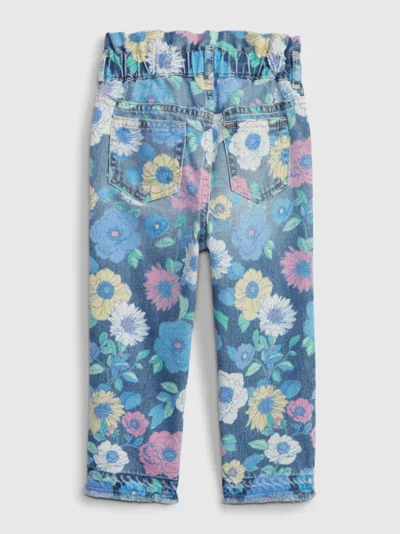 Pantaloni copii Gap gri