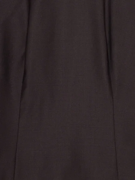 Top Remain cu gât halter maro