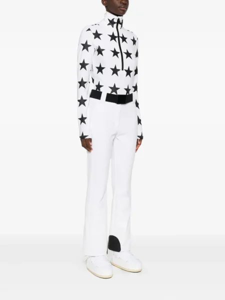 Jeździć na nartach spodnie dresowe Goldbergh białe