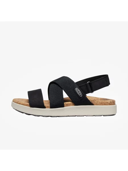 Сникърси KEEN Elle Criss Cross Black/ Birch EUR черно