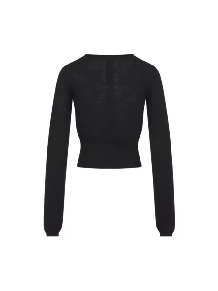 Sweter Rick Owens wełniany czarny