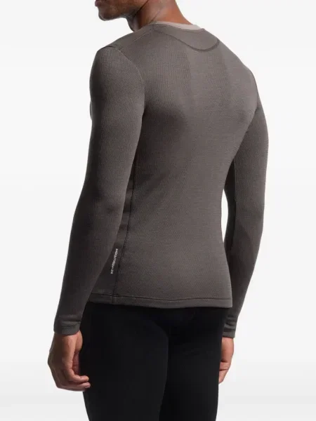 Lung tricou Rewoolution maro