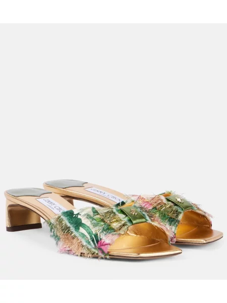 Mules Jimmy Choo zelena