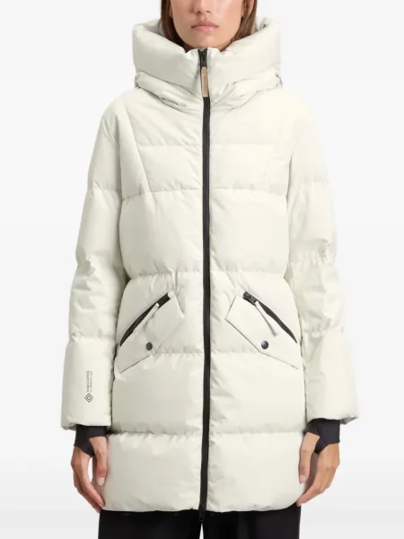 Bunda Woolrich s kapucí bílá