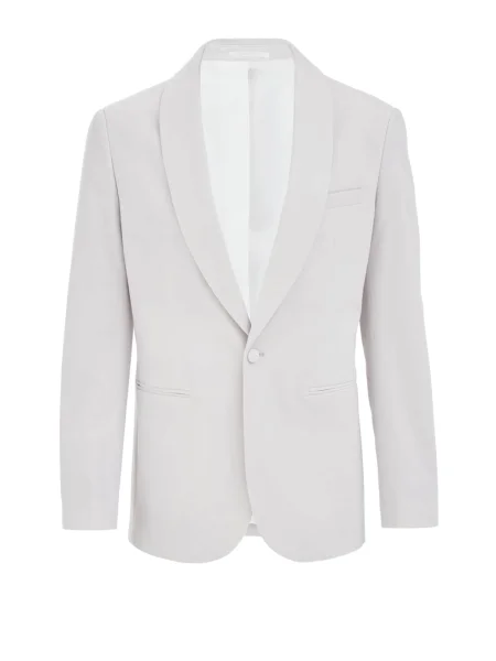 WE Fashion Sako světle šedá