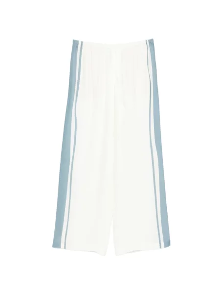 Șnur de strângere pantaloni Sir cu dungi alb