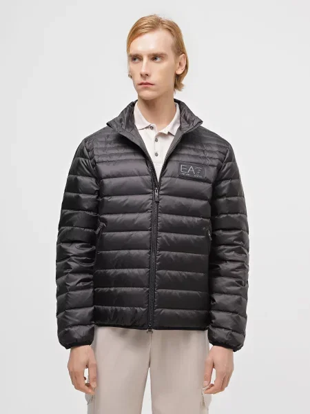 Пуховик чорний