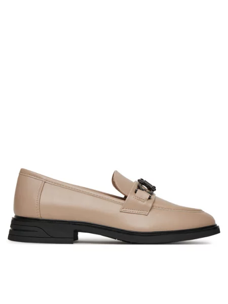 JENNY Loafersy beżowy