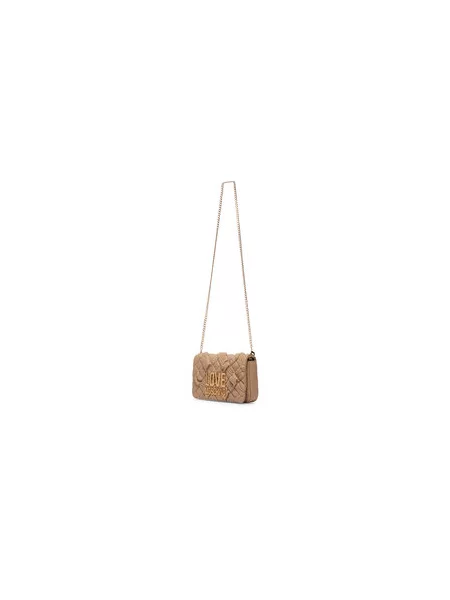 Ročna torba LOVE MOSCHINO bež