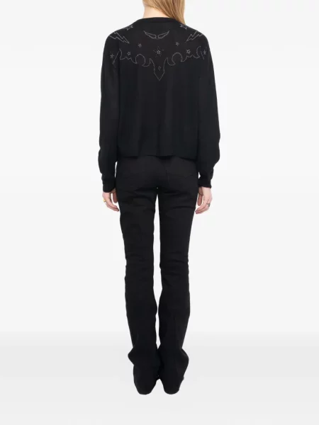 Pulover Zadig&voltaire din cașmir negru