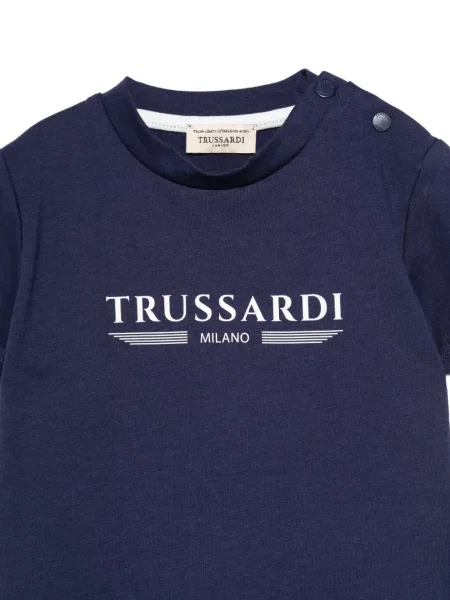 Koszulka dziecięca Trussardi niebieska