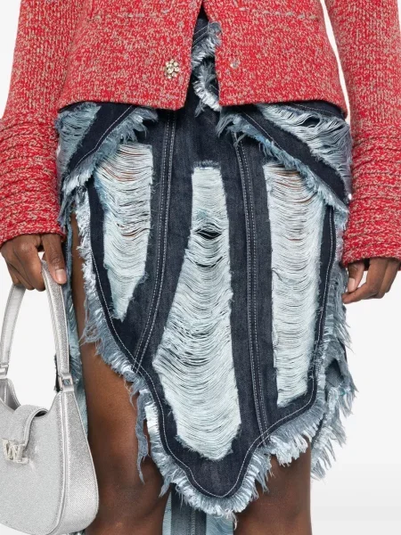 Мини пола Off-white бяло