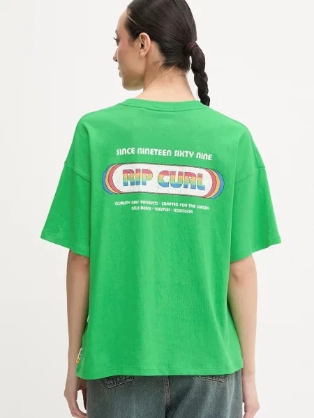 Rip Curl tričko SURF REVIVAL zelené