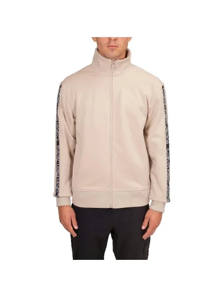 Geacă de blugi Calvin Klein Jeans bej