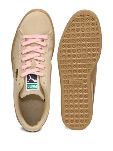 Sneakerși Puma Suede din piele de căprioară maro