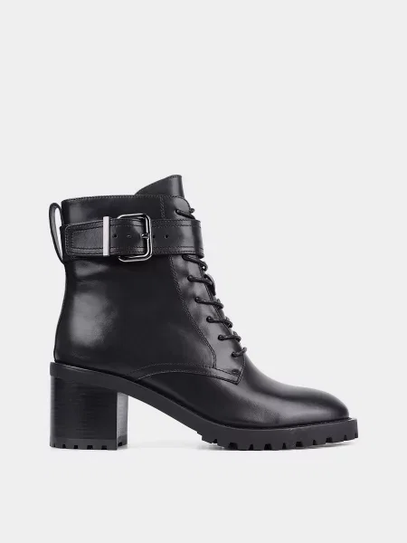 Шкіряні Ботильйони Attizzare чорний