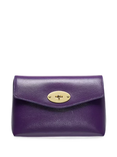Geantă Mulberry din piele violet