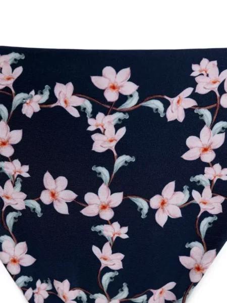 Gėlėtas raštuotas bikini Agua By Agua Bendita mėlyna