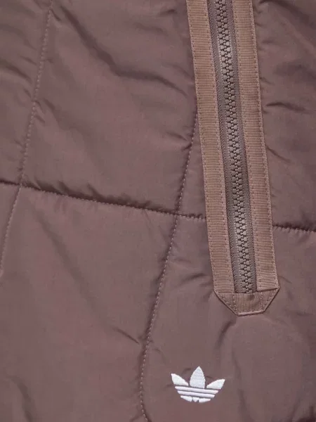 Geacă Adidas cu glugă din fleece cu model camuflaj alb