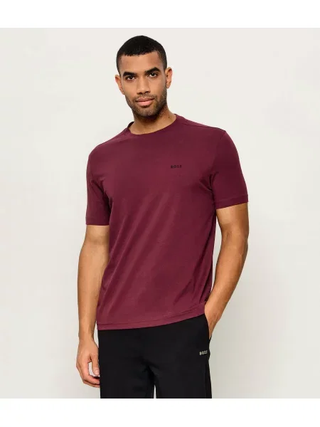 BOSS GREEN Tricou | stretch verde