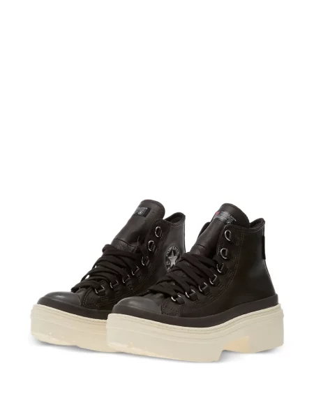 Sneakerși Converse Chuck Taylor All Star cu autograf cu model floral negru