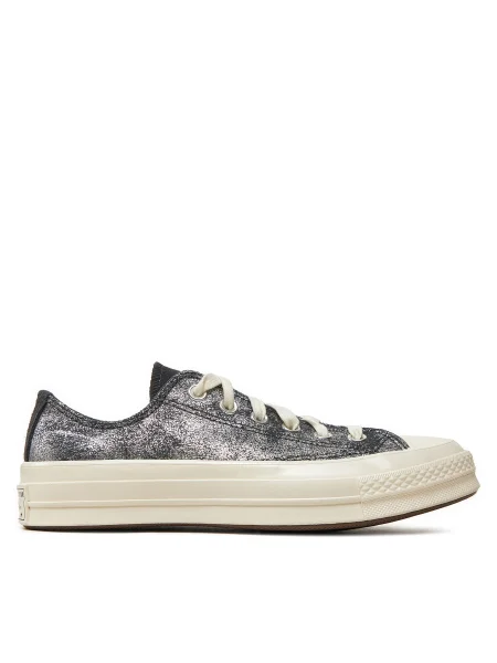 Teniși Converse Chuck 70 Suede Shimmer Ox gri