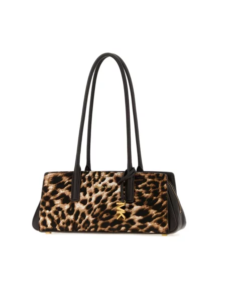 Torebka bagietka Michael Kors brązowa