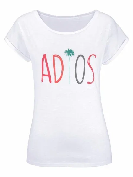 BEACH TIME Tricou mai multe culori alb